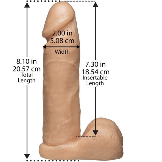 REALISTIC DICK - 8 / 20 CM