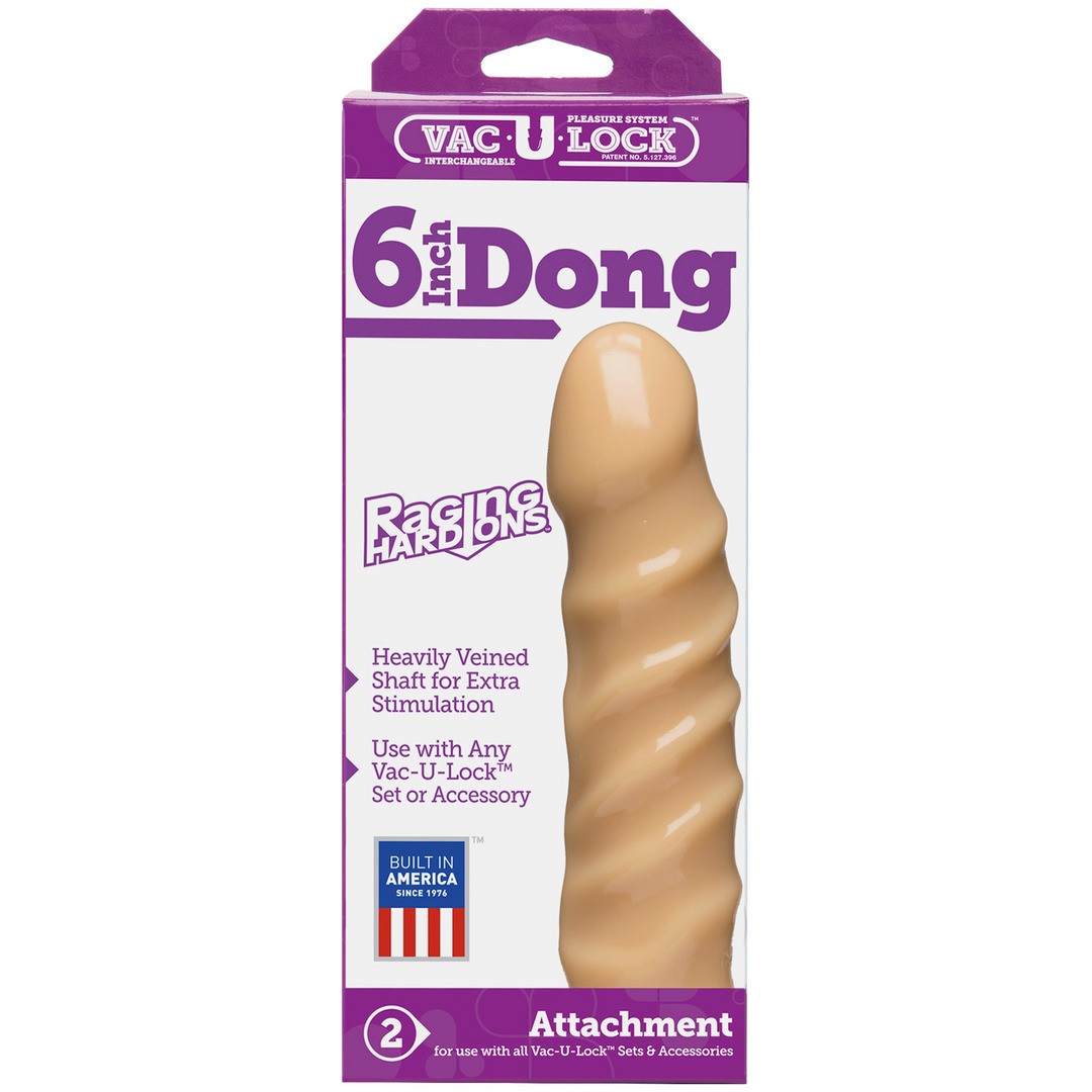 CODEBLACK - RAGING HARD DILDO - 6 / 15 CM