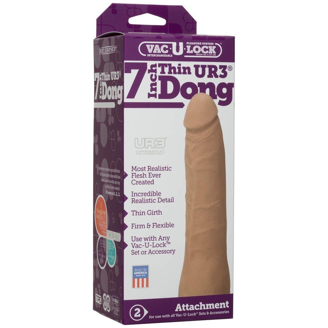 REALISTIC ULTRASKYN DILDO - 7 / 18 CM