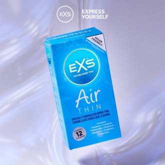 EXS AIR THIN - CONDOMS - 12 PIECES