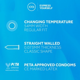 EXS COOLING - CONDOMS - 12 PIECES