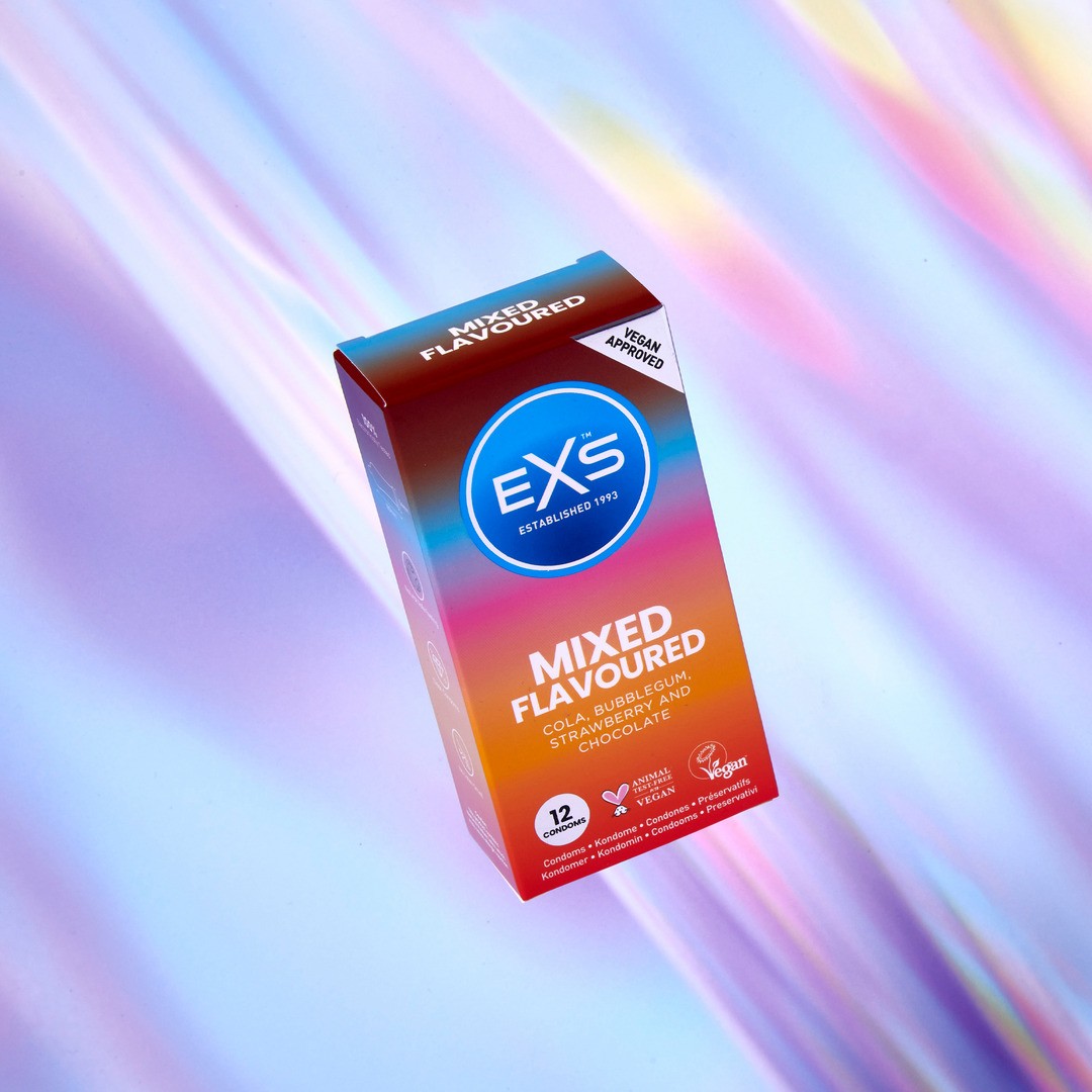 EXS MIXED FLAVORED - CONDOMS - 12 PIECES