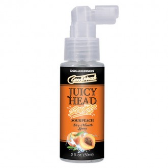 JUICY HEAD - DRY MOUTH SPRAY - SOUR PEACH - 2 FL OZ / 60 ML