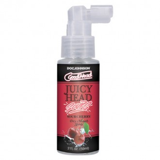 JUICY HEAD - DRY MOUTH SPRAY - SOUR CHERRY - 2 FL OZ / 60 ML