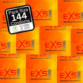 EXS DELAY - CONDOMS - 144 PIECES