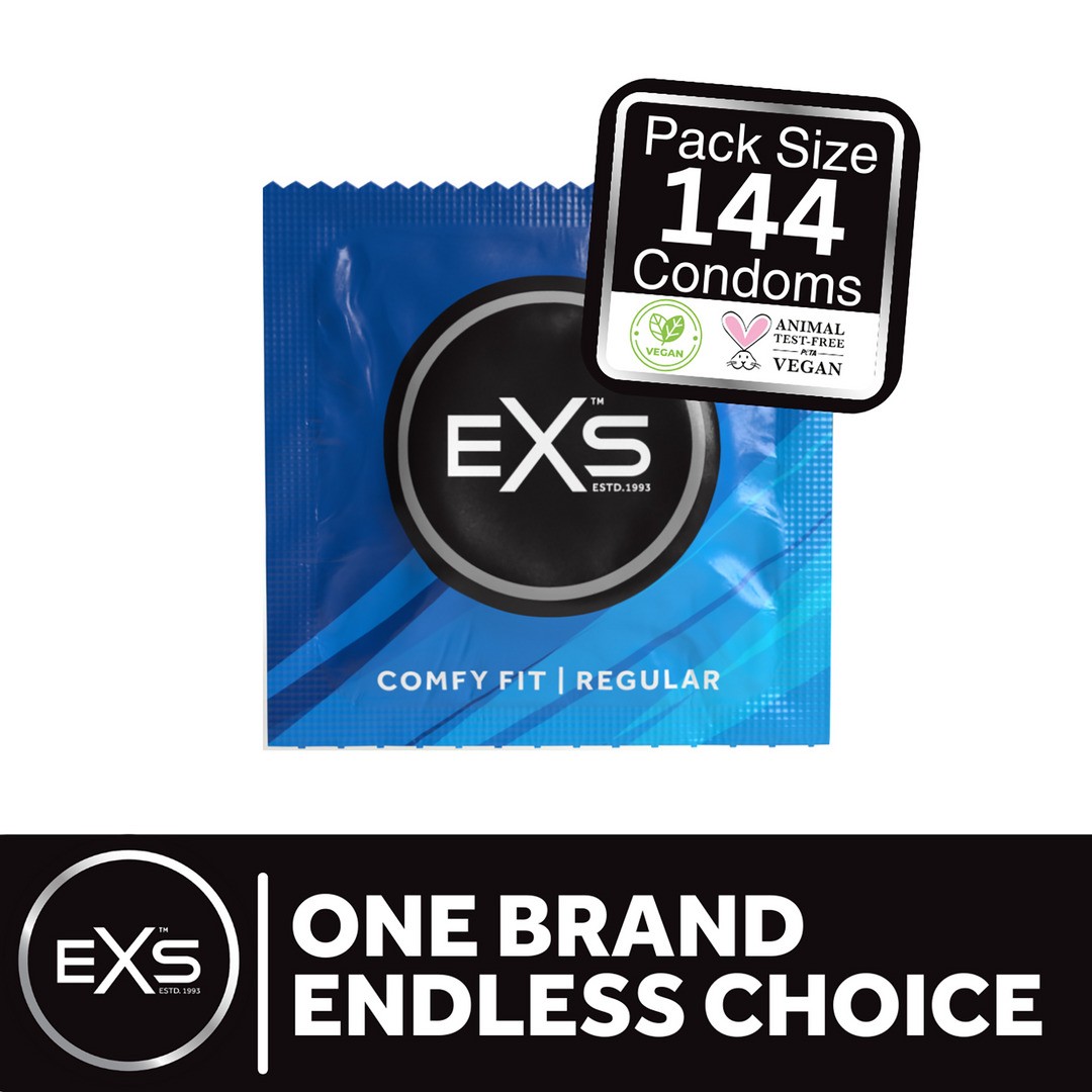 EXS REGULAR - CONDOMS - 144 PIECES