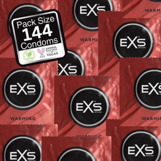 EXS WARMING - CONDOMS - 144 PIECES