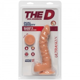 RAGIN' D - REALISTIC ULTRASKYN DILDO - 7 / 19 CM