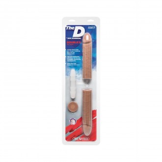 DOUBLE D - REALISTIC DOUBLE ULTRASKYN DILDO - 16 / 40 CM