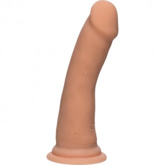 SLIM D - REALISTIC ULTRASKYN DILDO WITH BALLS - 6 / 15 CM