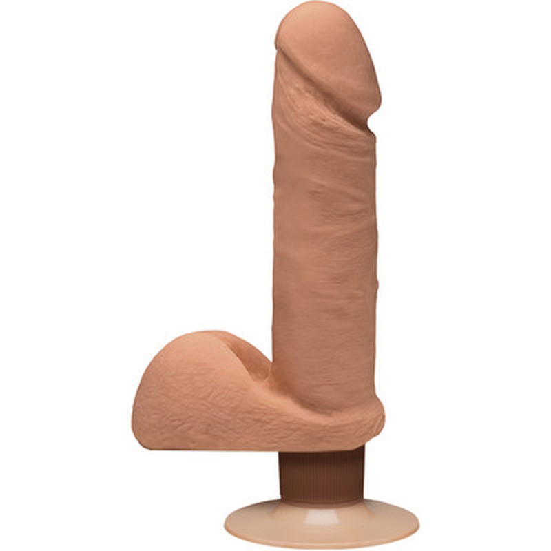 PERFECT D - REALISTIC ULTRASKYN DILDO WITH BALLS - 7 / 18 CM