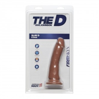 SLIM D - REALISTIC FIRMSKYN DILDO - 7 / 17 CM