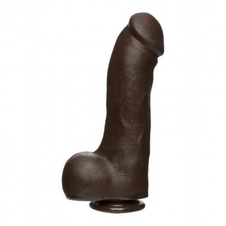 MASTER D - REALISTIC FIRMSKYN DILDO WITH BALLS - 12 / 30 CM