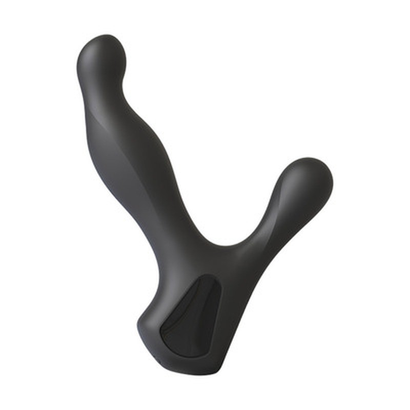 SILICONE PROSTATE MASSAGER WITH ROTATING EDGES