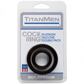 SILICONE COCKRING SET - 2 PIECES