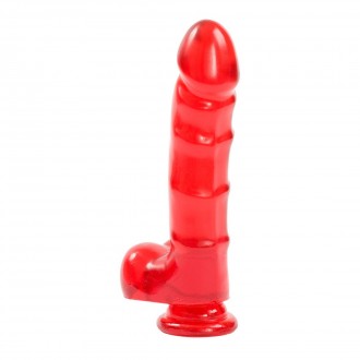 COCK AND BALLS WITH SUCTION CUP