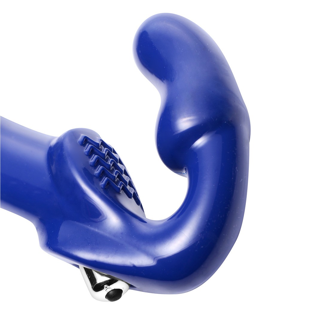 REVOLVER II VIBRATING STRAPLESS STRAP ON DILDO