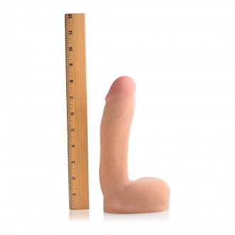 DUAL DENSITY SQUIRTING DILDO - 8 / 20,5 CM