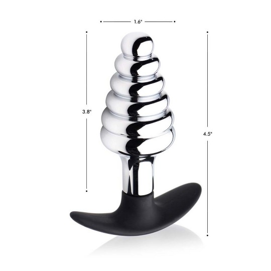 DARK HIVE METAL  SILICONE - ANAL PLUG