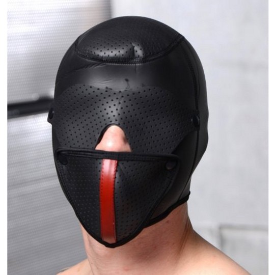 SCORPION - FACE MASK WITH REMOVABLE BLINDFOLD AND MOUTH MASK