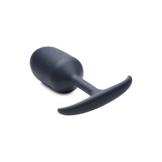 PREMIUM SILICONE WEIGHTED ANAL PLUG - EXTRA LARGE