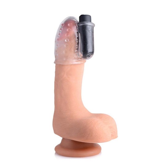 RECHARGEABLE PENIS HEAD TEASER WITH REMOTE CONTROL