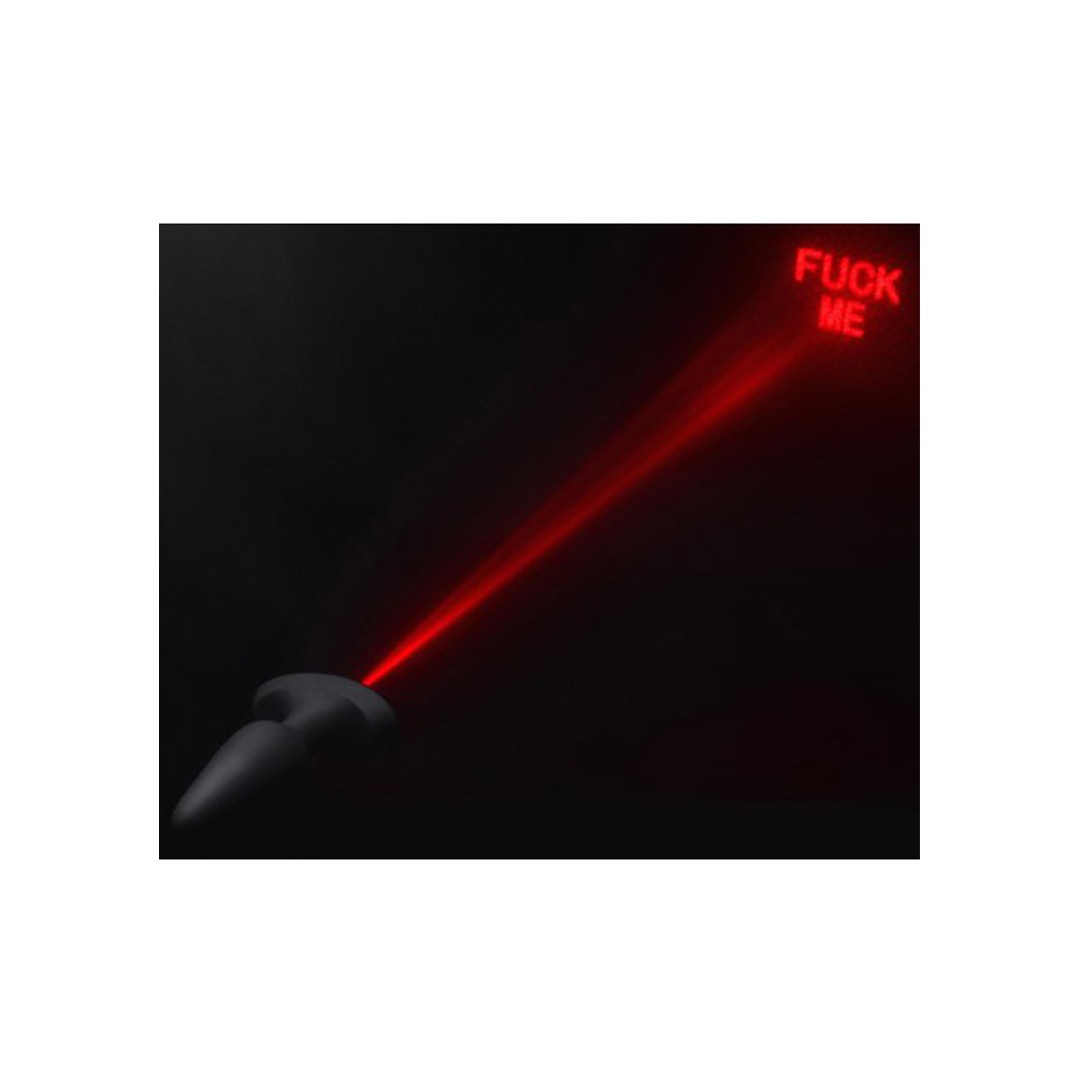 LASER HART - BUTT PLUG WITH REMOTE CONTROL - SMALL