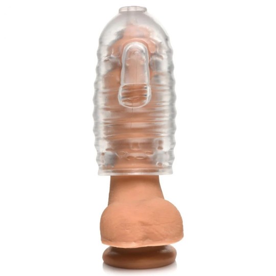 MILKER TPE MASTURBATOR - CLEAR