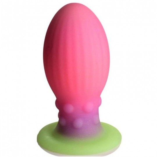 XENO EGG - GLOW IN THE DARK - SILICONE EGG - XL - PINK