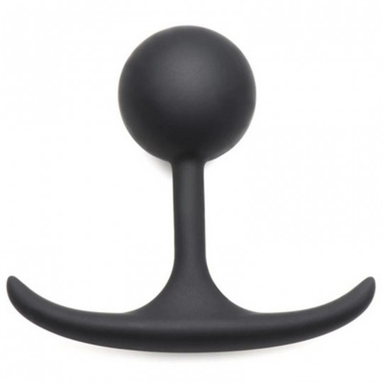 COMFORT PLUGS SILICONE WEIGHTED ROUND PLUG 3.3 - BLACK