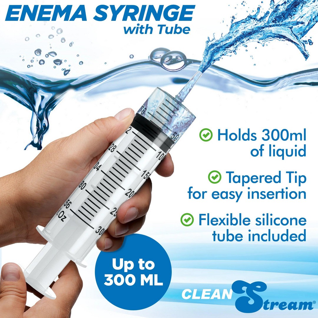 SYRINGE WITH TUBE - 300 ML