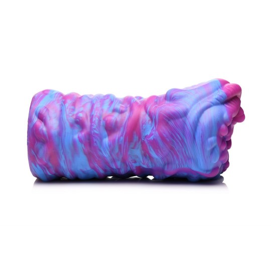 CYCLONE - SILICONE ALIEN VAGINA STROKER - PURPLE