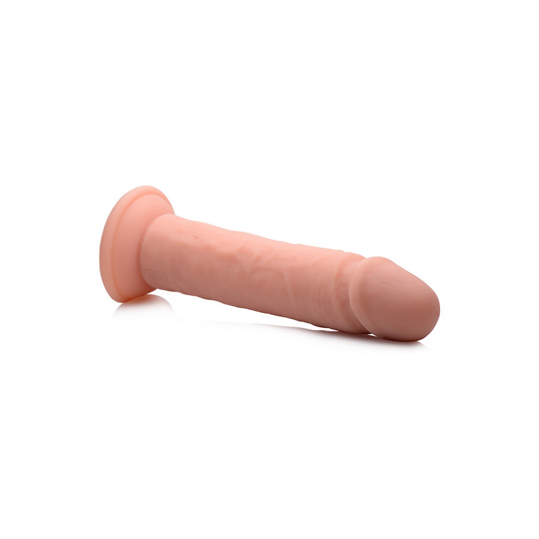 VIBRATING SILICONE DILDO WITH REMOTE CONTROL - 8 / 20,5 CM