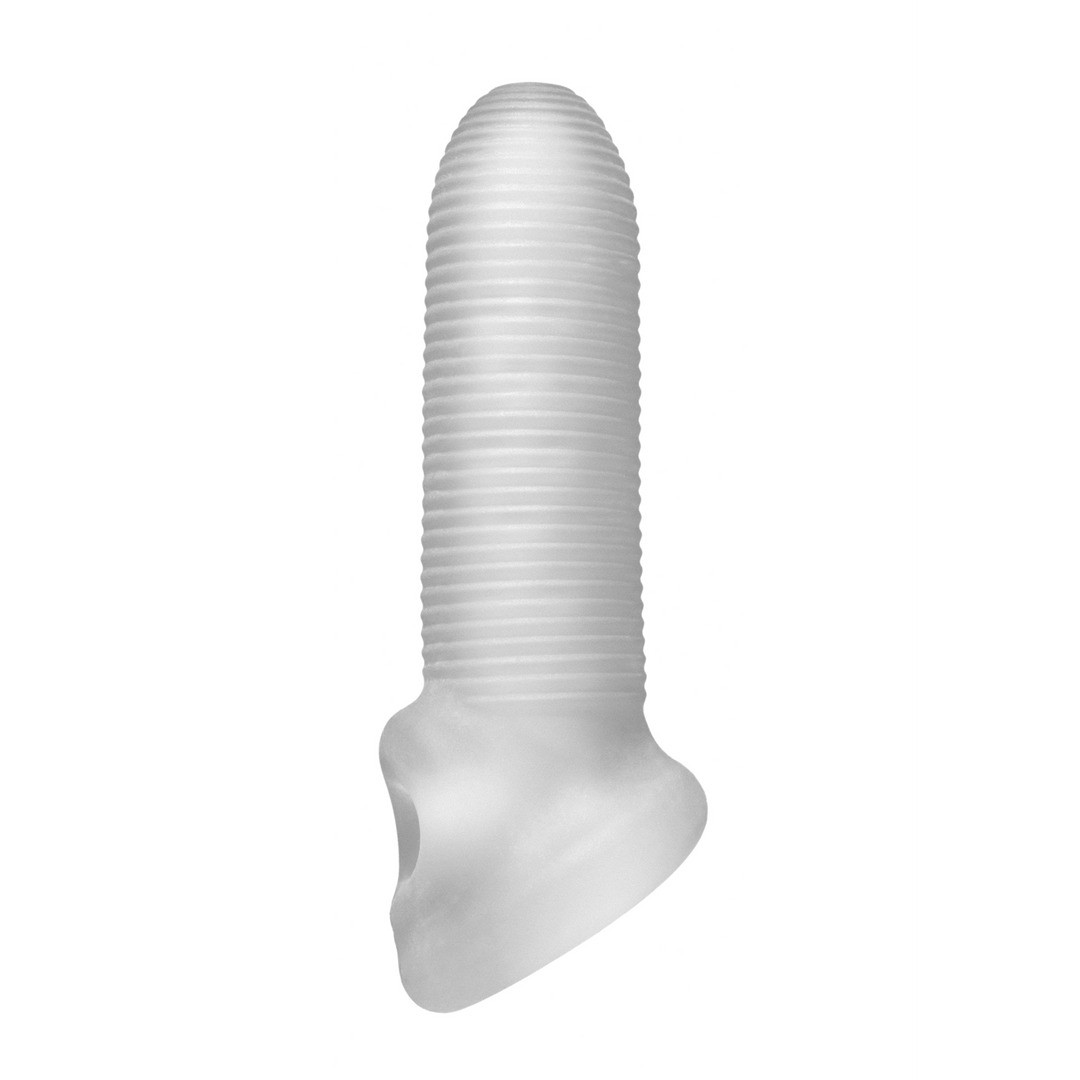 FAT BOY MICRO RIBBED SHEATH - DILDO - 6 / 14 CM