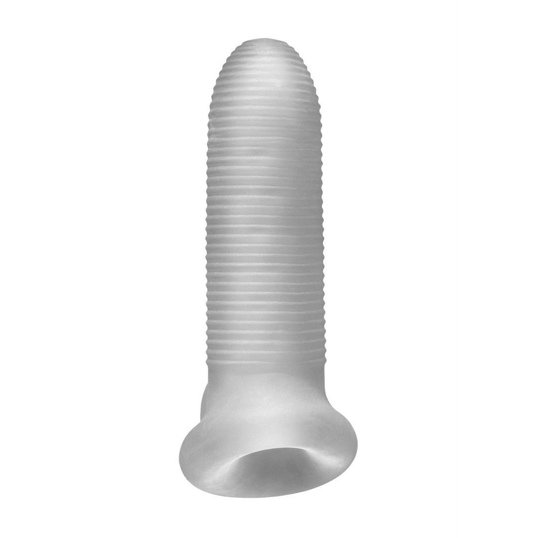 FAT BOY MICRO RIBBED SHEATH - DILDO - 6 / 14 CM