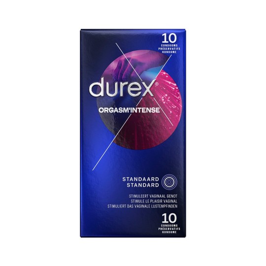 ORGASM INTENSE - CONDOMS - 10 PIECES