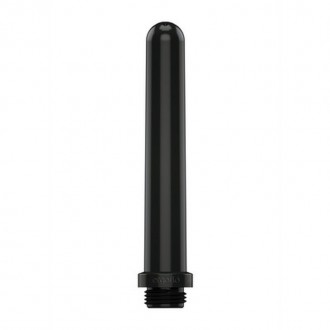 ERGOFLO - PREMIUM TIP FOR ANAL SHOWER - 5” / 13 CM - BLACK