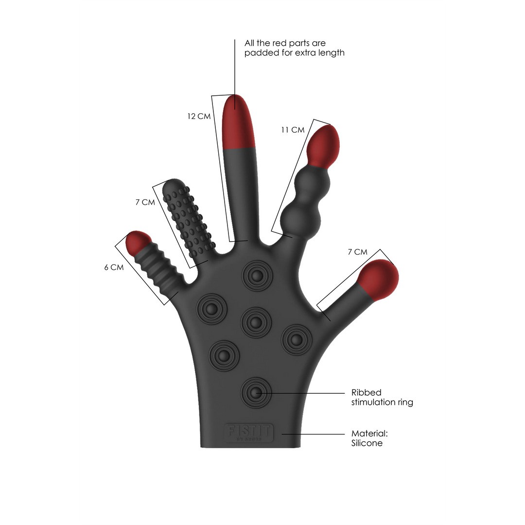 SILICONE STIMULATION GLOVE