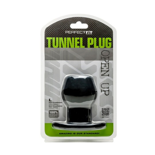 TUNNEL PLUG - HOLLOW BUTT PLUG - L