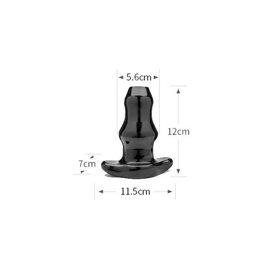 DOUBLE TUNNEL PLUG - HOLLOW BUTT PLUG - M