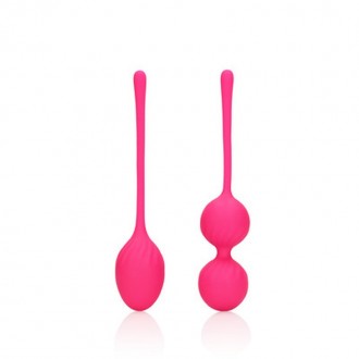 2 PIECE THUMPING KEGEL BALL SET - WILD STRAWBERRY