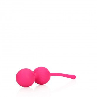 2 PIECE THUMPING KEGEL BALL SET - WILD STRAWBERRY