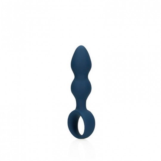 TEARDROP SHAPED ANAL PLUG - MEDIUM - BALTIC BLUE