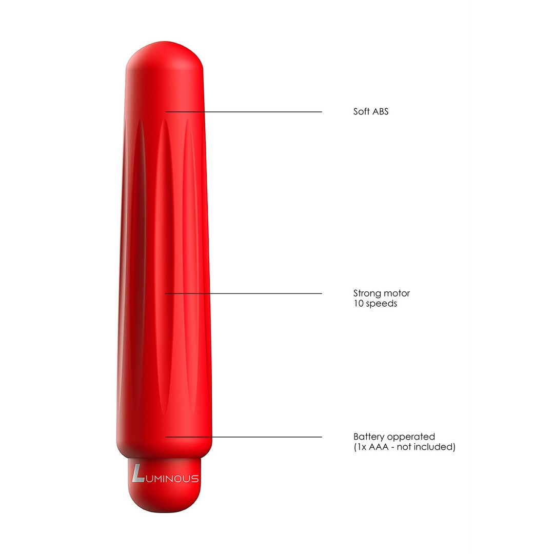 DELIA - CLASSIC VIBRATOR WITH SILICONE SLEEVE