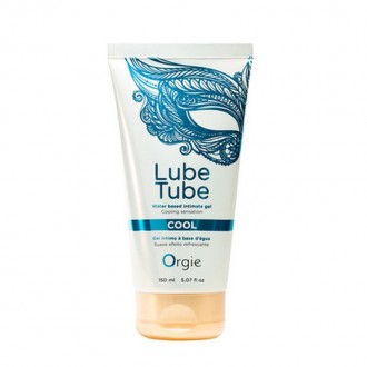 LUBE TUBE COOL - WATERBASED LUBRICANT WITH A COOLING EFFECT - 5 FL OZ / 150 ML