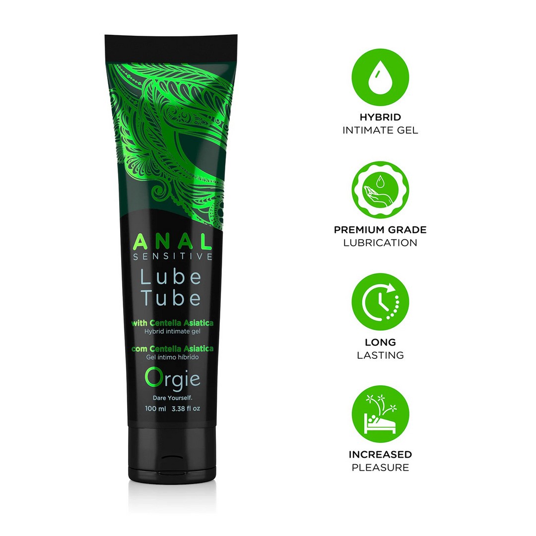 LUBE TUBE ANAL SENSITIVE - ANAL LUBRICANT - 3 FL OZ / 100 ML