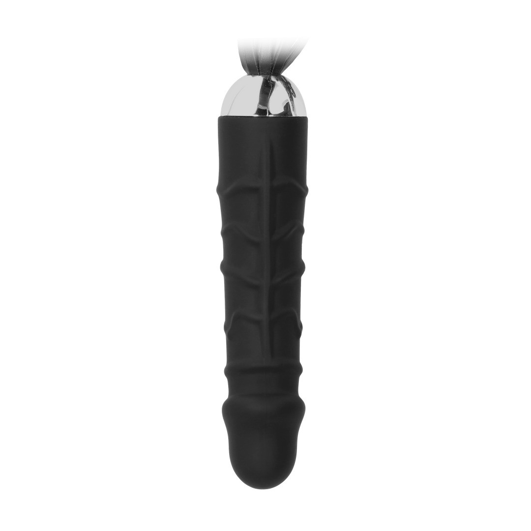 WHIP WITH REALISTIC SILICONE DILDO