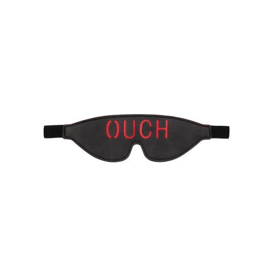 BONDED LEATHER EYE-MASK OUCH