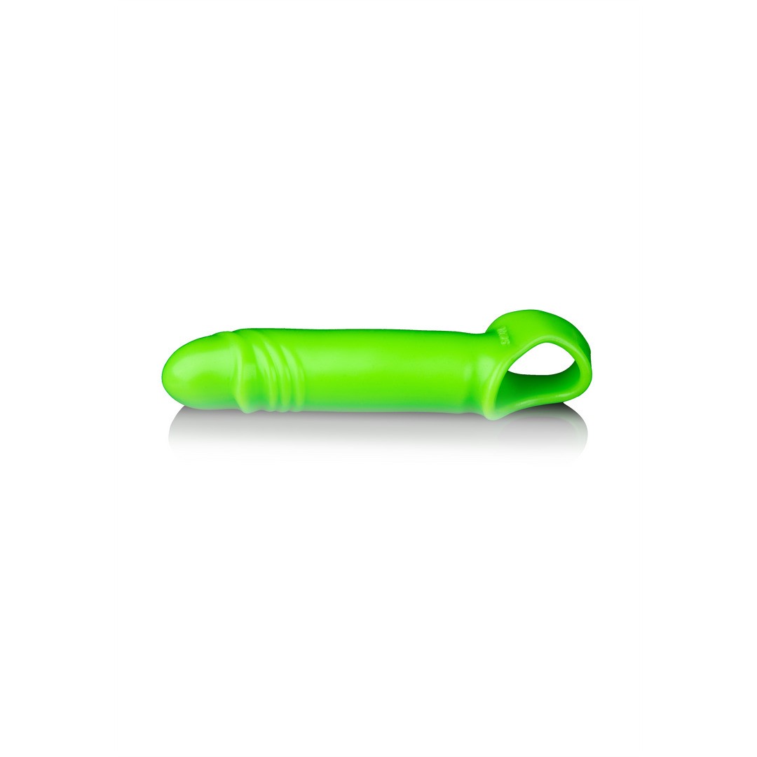 SMOOTH, STRETCHABLE PENIS SHEATH - GLOW IN THE DARK