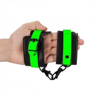 ANKLE CUFFS - GLOW IN THE DARK